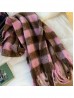 Plaid Fashion Blanket Scarf